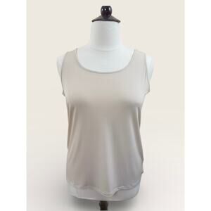by Chico’s Beige Tank, Size 2 (14/L)